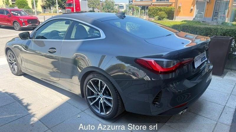 BMW Serie 4 430d Coupe mhev 48V xdrive Msport auto *TETTO, HARMAN KARDON, PROMO AZZURRA*