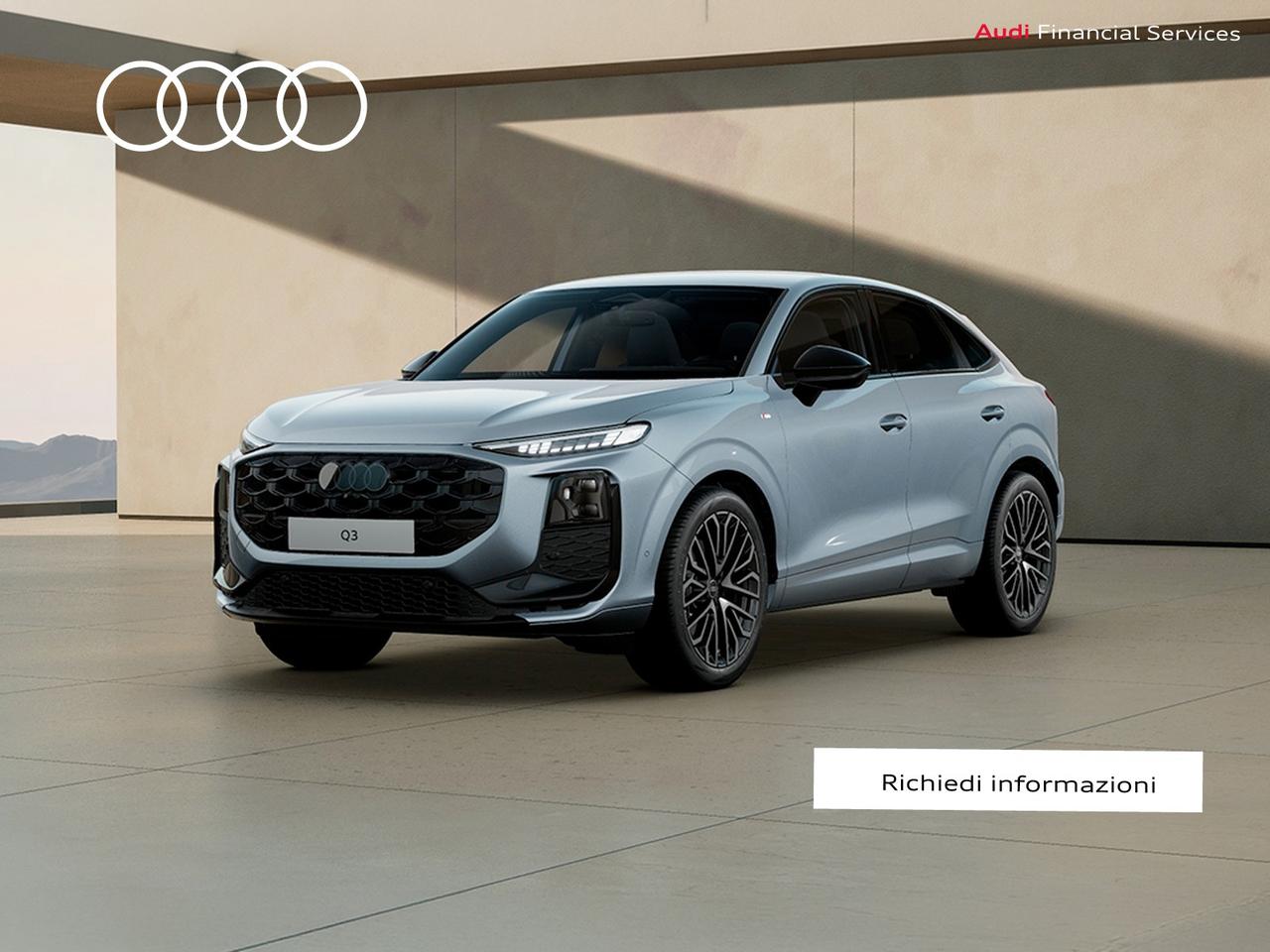 Audi Q3 sportback 2.0 tdi s line edition 150cv s-tronic