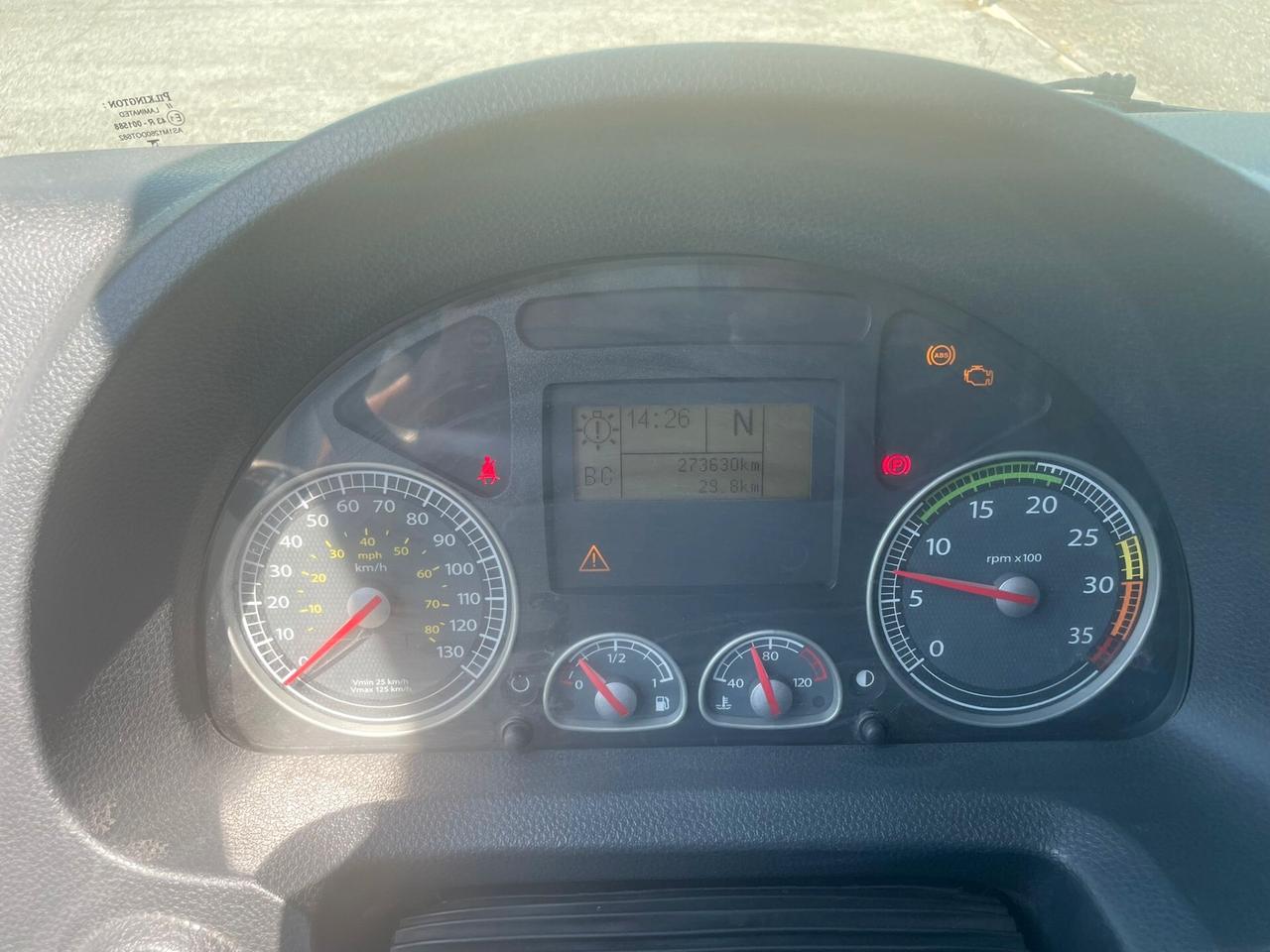 Iveco eurocargo 75E180 furgone e sponda