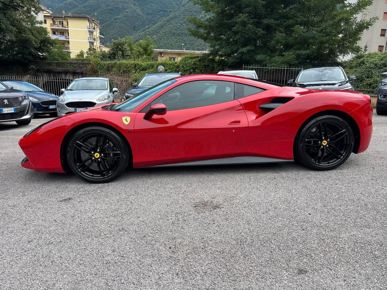 Ferrari 488 GTB ROSSO CORSA PERLA -FULL- CARBONIO TOTALE