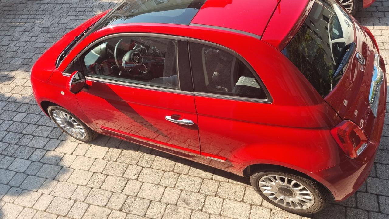 Fiat 500 1.2 Lounge 69 cv anno 2018 km 62000