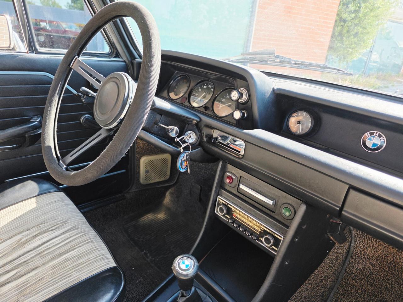 Bmw 2002 Tii Unicoproprietario Targhe originali targa Oro Asi