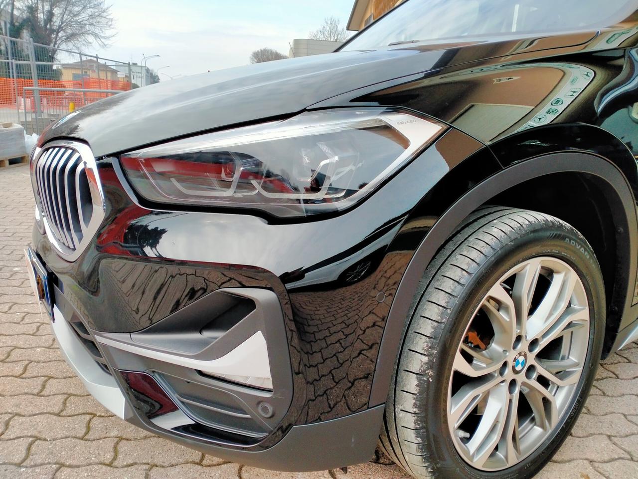 BMW X1 18D XDRIVE M.Y.20 XLINE / PELLE TOTALE / NERO LUCIDO