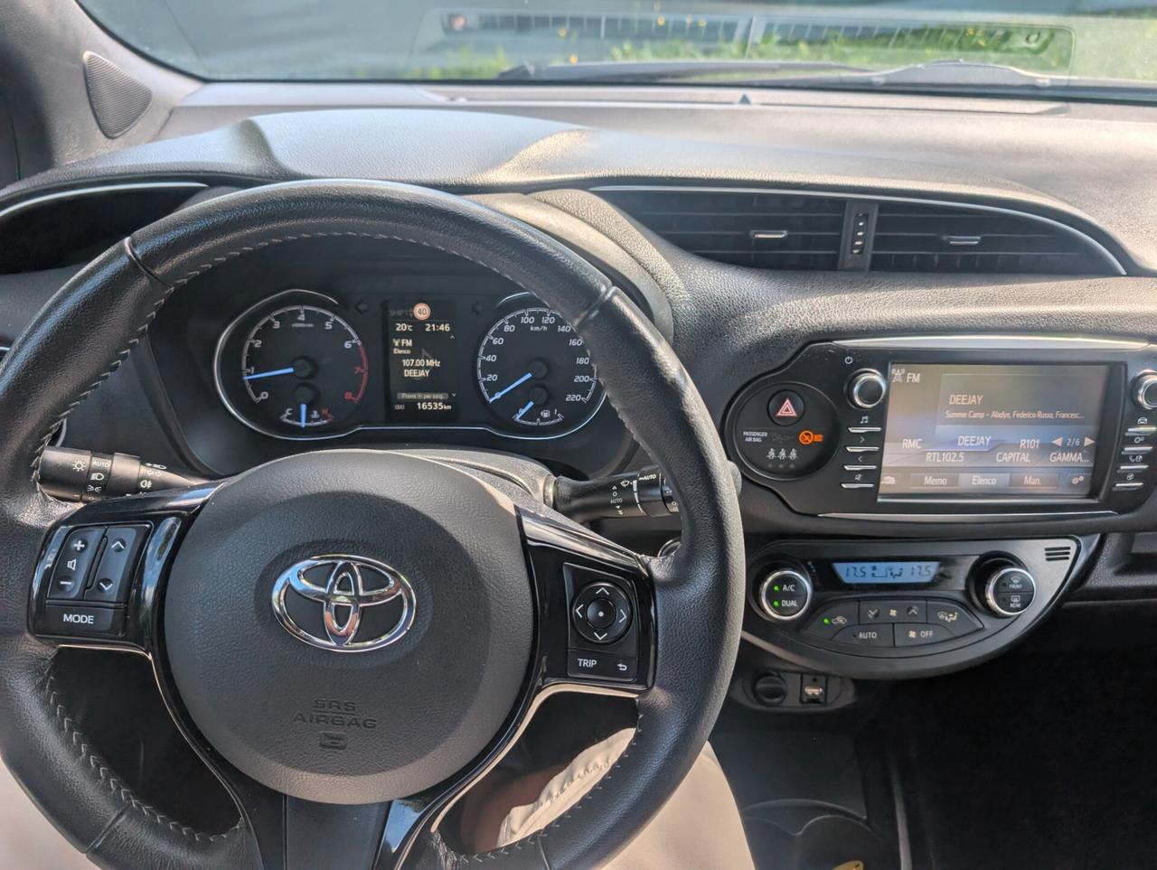 Toyota Yaris 1.0 5 porte Lounge UNICO PROPRIETARIO