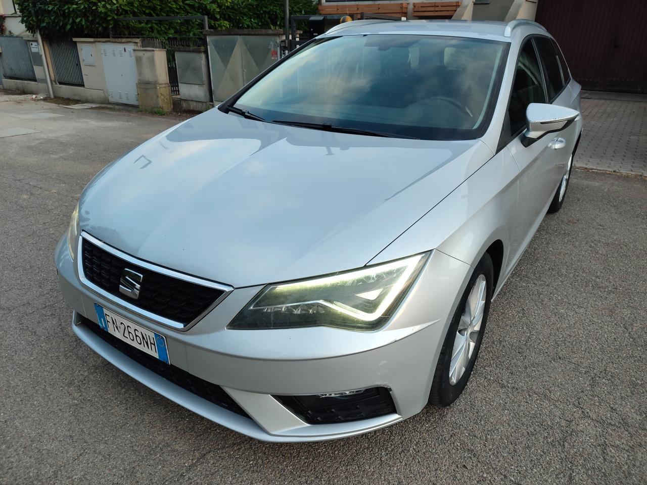 SEAT LEON 1.4TGI ST DSG 2018 A METANO DI CASA EURO6D