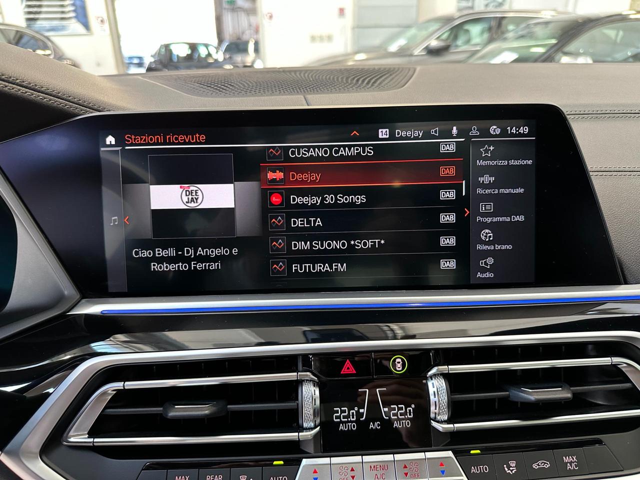 BMW X6 xdrive40d mhev 48V Msport - 22" - Tetto -Carplay