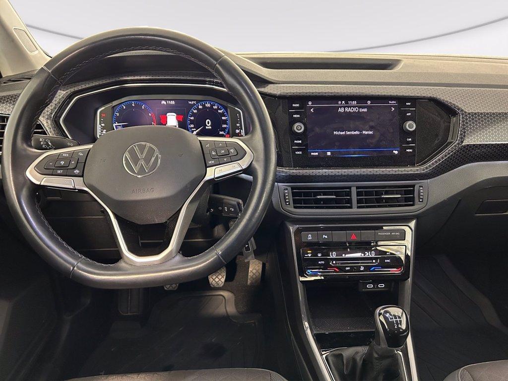 VOLKSWAGEN T-cross 1.0 tsi advanced 110cv del 2022