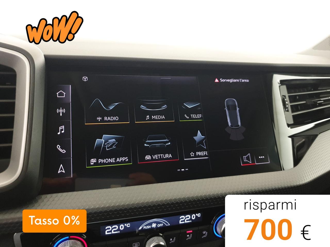 Sportback 25TFSI 95CV S tronic Admired Advanced