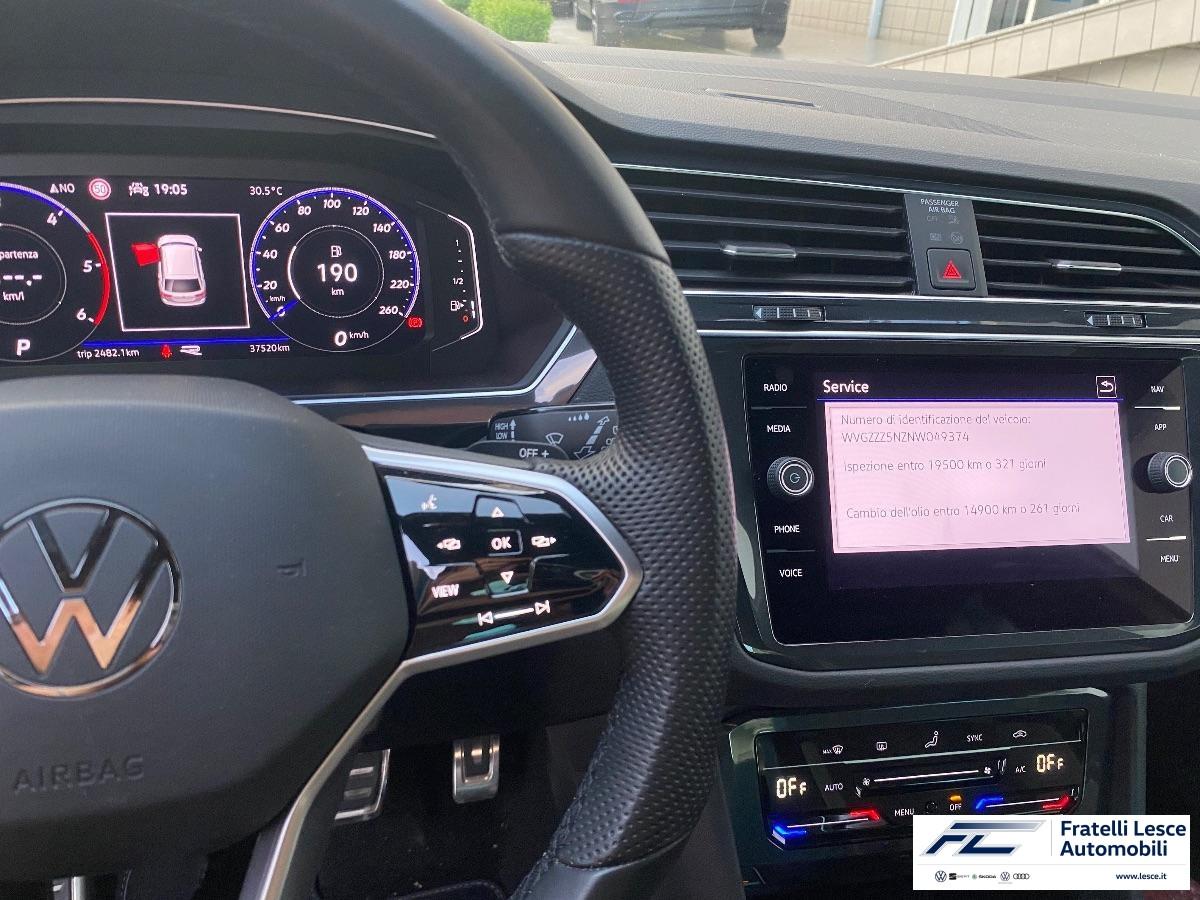 VOLKSWAGEN - Tiguan 2.0 tdi scr R-Line (sede Piano Lago) 150cv dsg