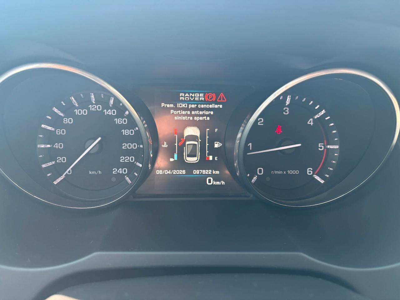 Land Rover Range Evoque 2.2 TD4 5p. 4x4 solo 97.850 Km. Unico Proprietario