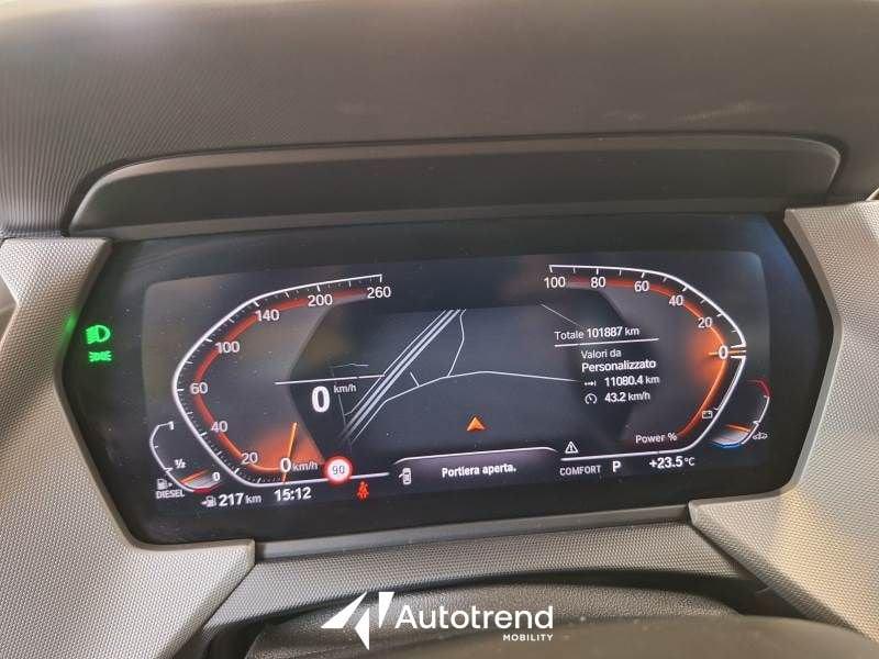 BMW Serie 1 116d 116 CV Automatica 5 Porte Business Advantage