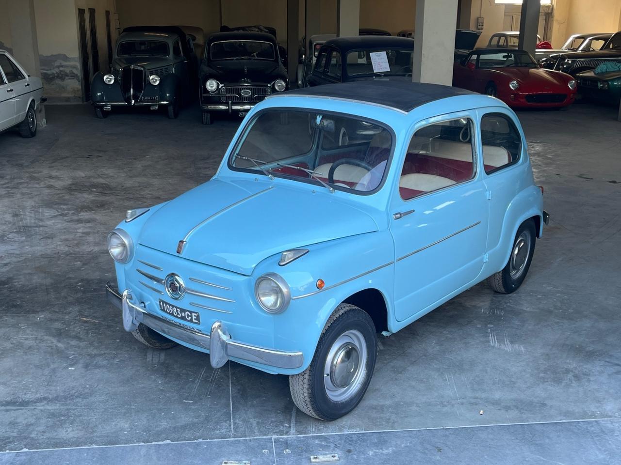 Fiat 600 TRASFORMABILE - 1958