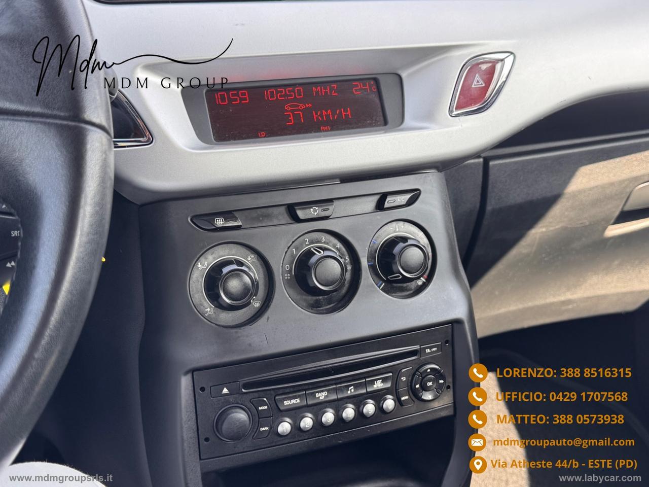 CITROEN C3 1.4 HDi 70 Exclusive OK NEOPATENTATO