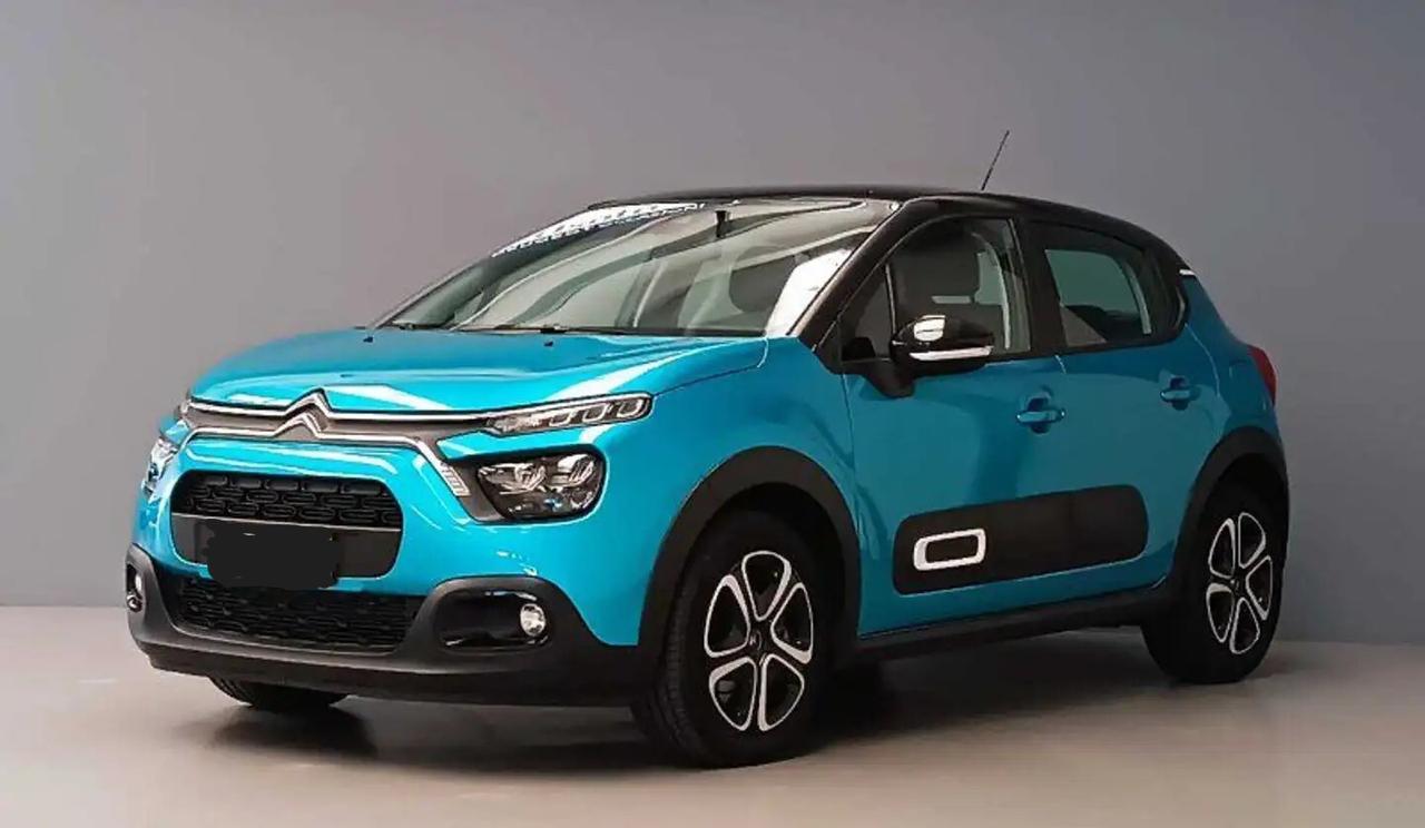 Citroen C3 BlueHDi 100 " B-Color Green/Black Pari al Nuovo"