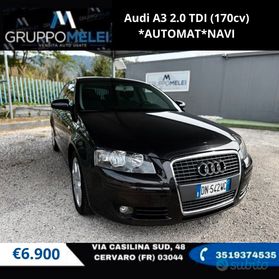 Audi A3 2.0 TDI (170cv) *AUTOMAT*NAVI