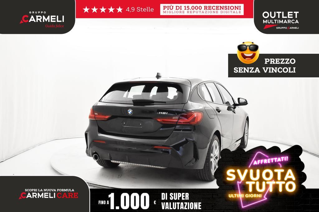 BMW Serie 1 5 Porte bz Msport CAMBIO AUTO CERCHI 17,NAVI,LED,AZIENDALE