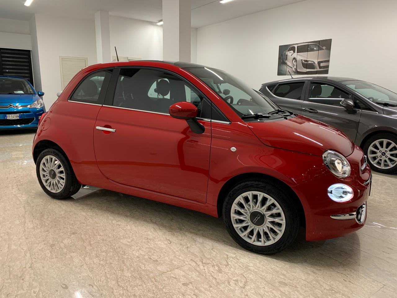 Fiat 500 1.0 Hybrid Red