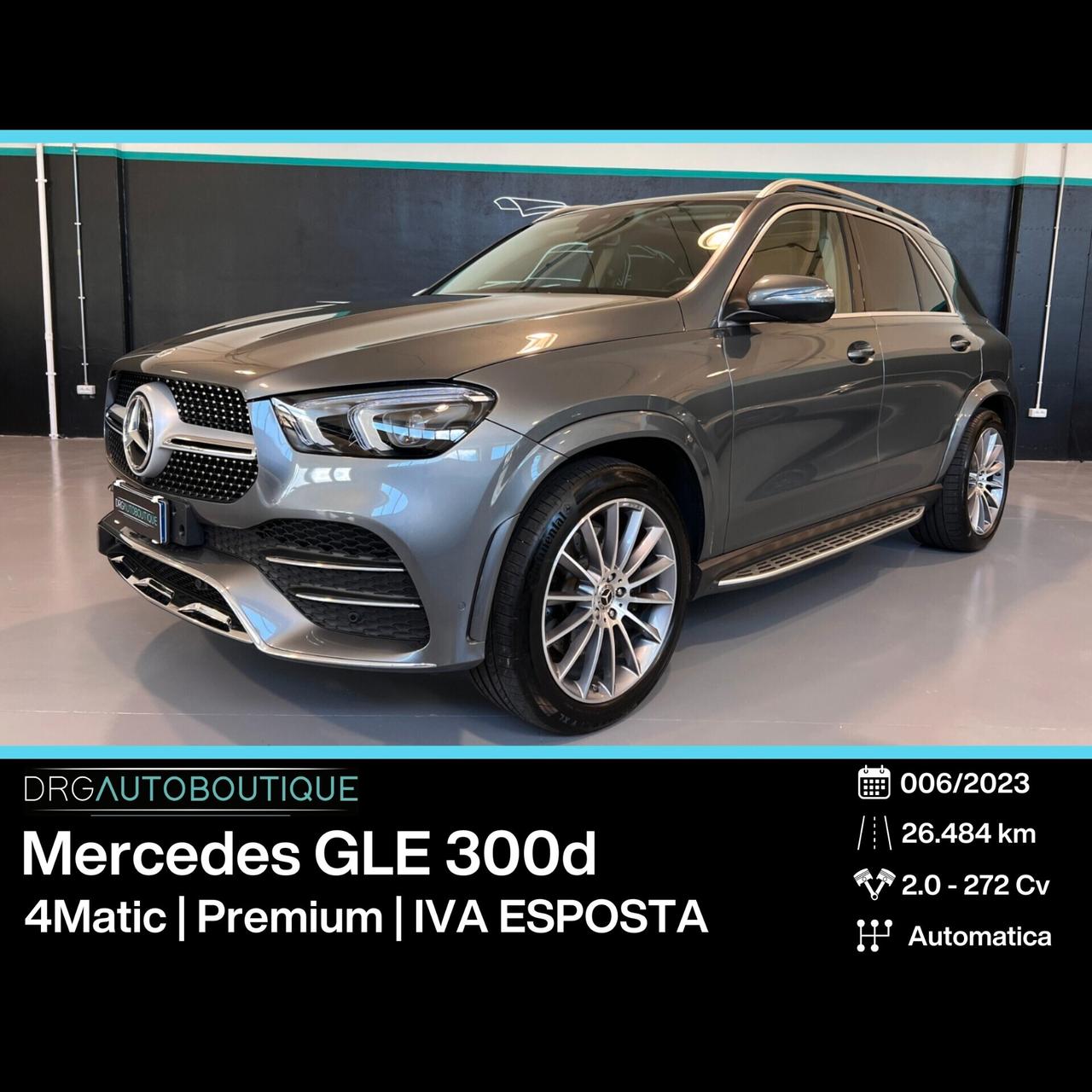 Mercedes-benz GLE 300d 4Matic Mild Hybrid Premium IVA ESPOSTA