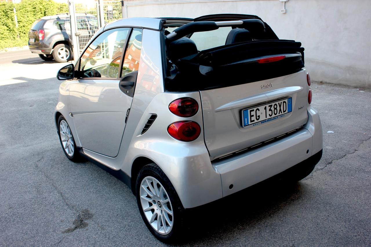 smart forTwo *PREZZO VERO* CABRIO 1.0 mhd 71cv CRONO TAGLIANDI MERCEDES SERVOSTERZO GARANZIA 12 MESI