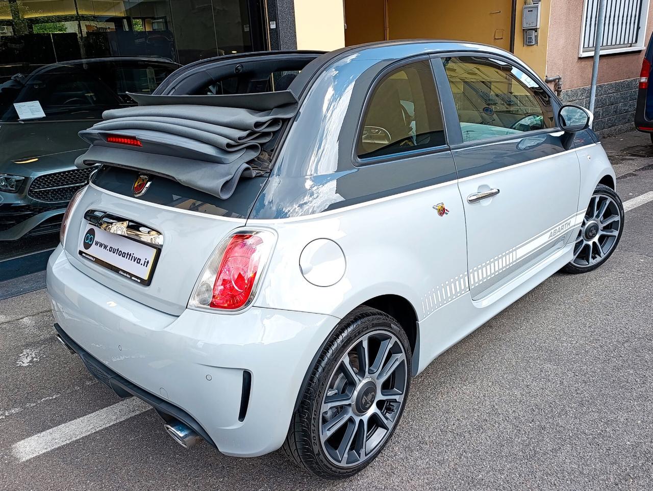 Abarth 500 C 1.4 Turbo T-Jet Bicolore Campovolo / Carrara