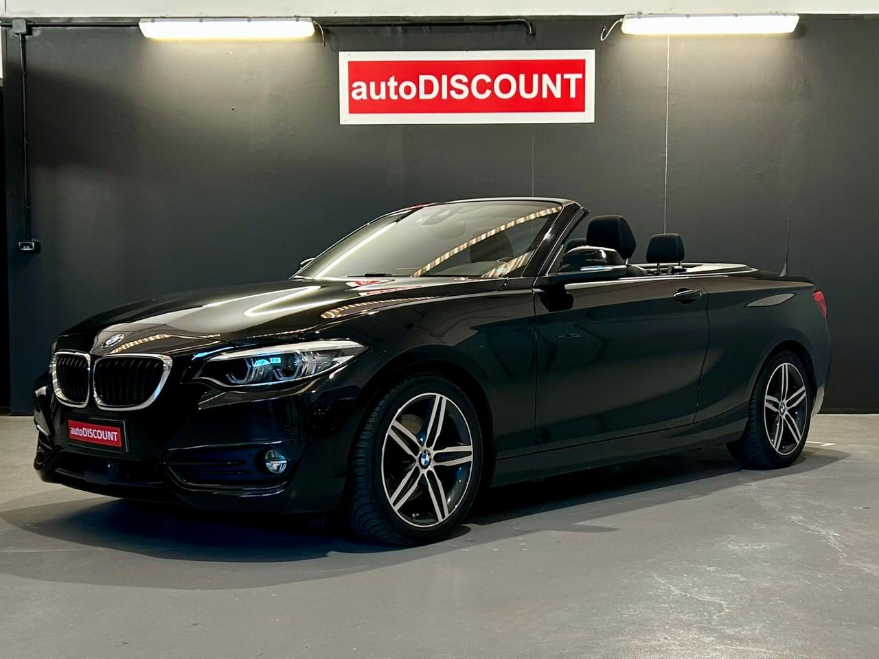 Bmw 220 220d Cabrio Sport *PREZZO PROMO*
