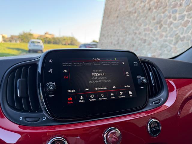 FIAT 500 1.2 SPORT+CARPLAY+PELLE TEX SPORT+CERCHI