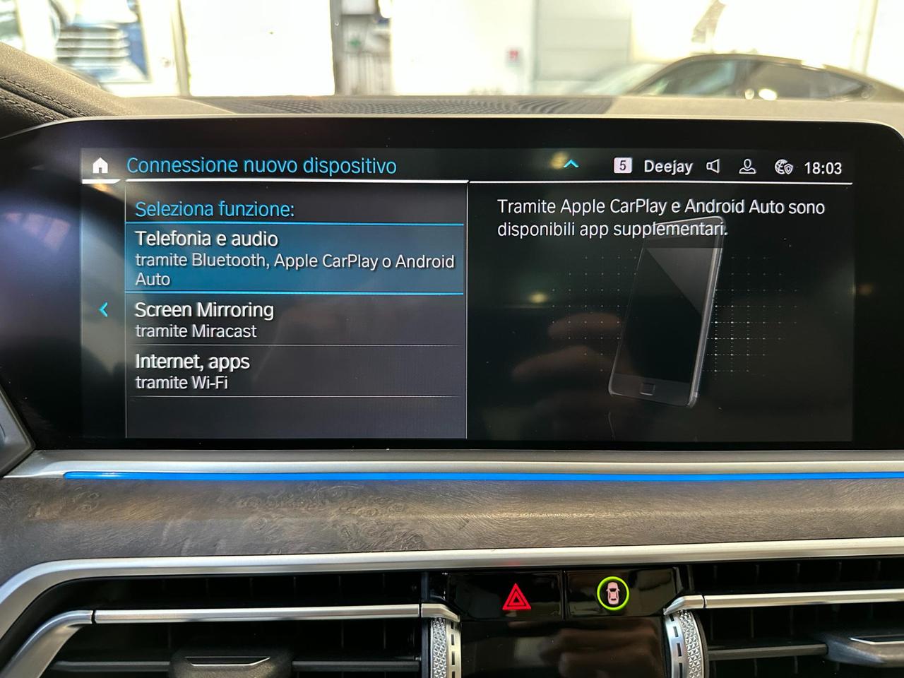 BMW X5 xdrive45e Msport-21"-Tetto-Camera-Harman/K-IVA