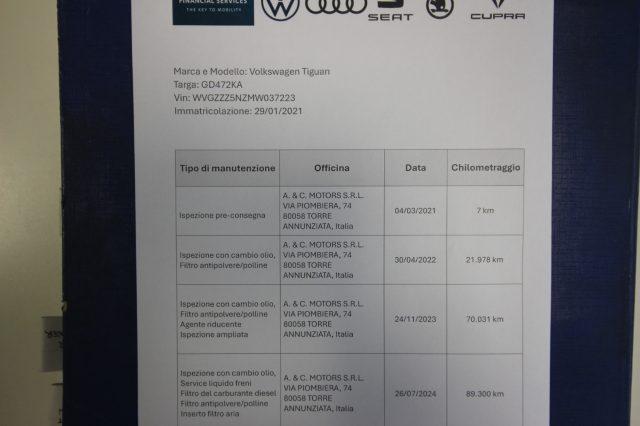 VOLKSWAGEN Tiguan 2.0 TDI 150 CV SCR DSG Life - PREZZO REALE