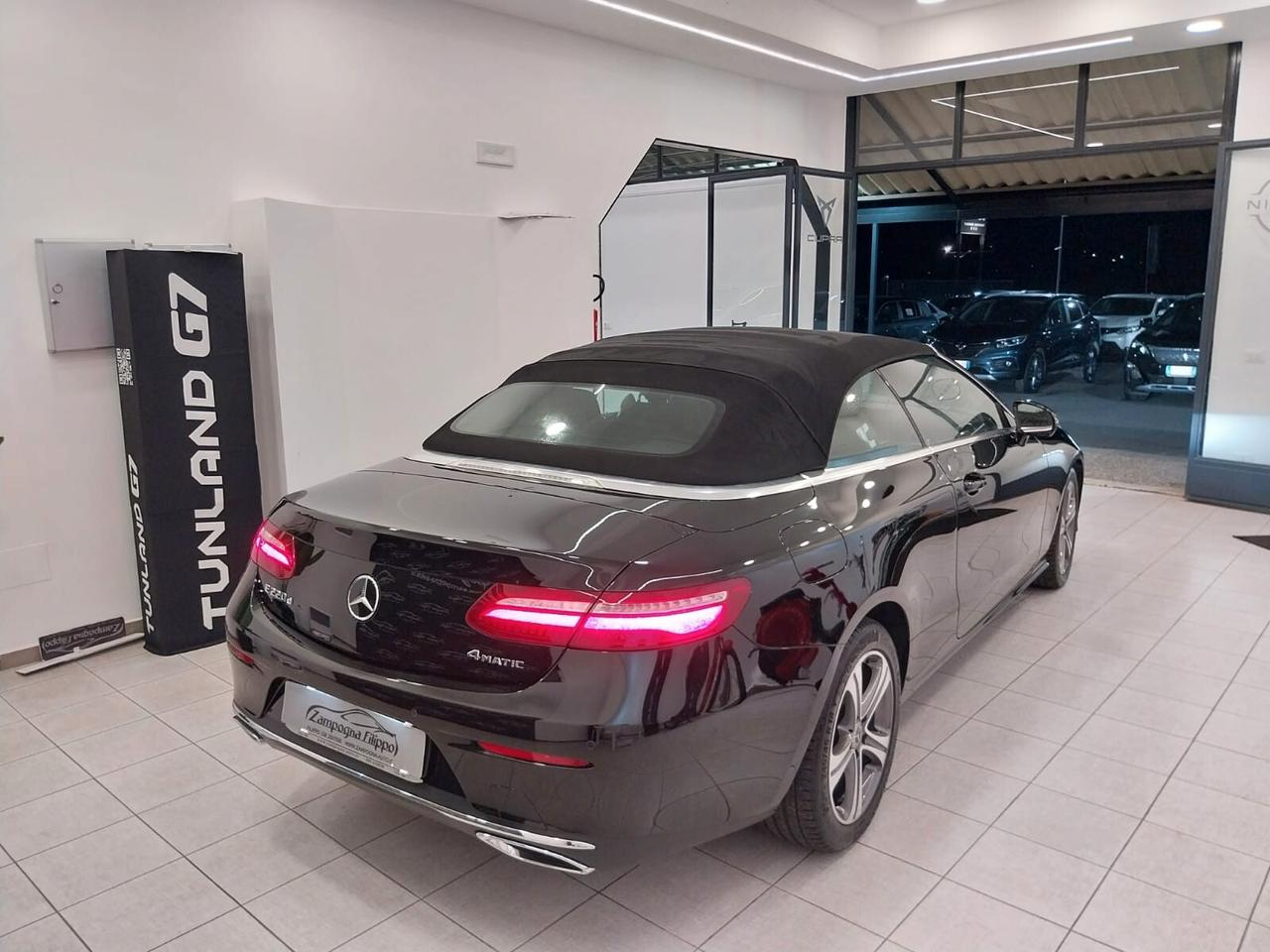 Mercedes E 220d 4Matic Cabrio KM40.000 2018