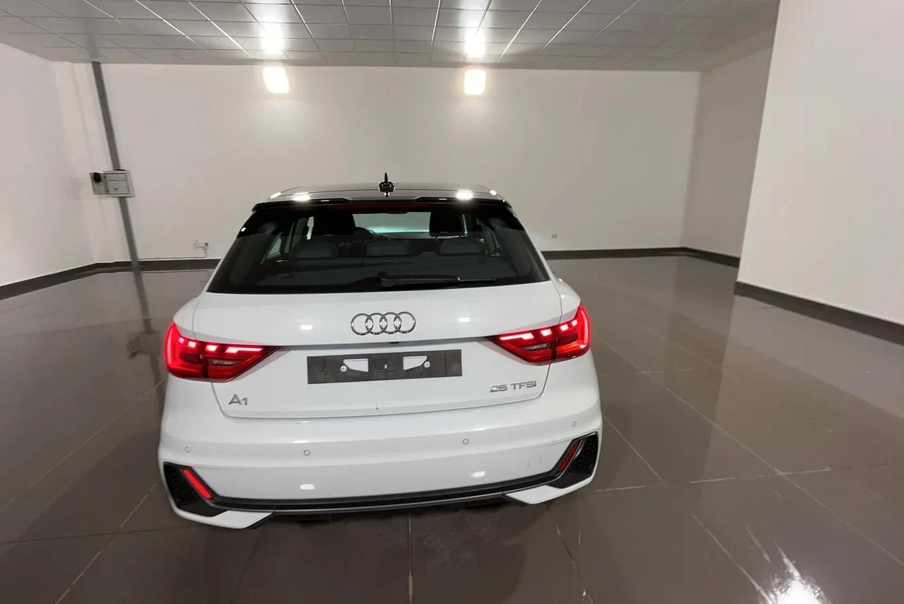 Audi A1 Sportback 25 TFSI S line 95cv