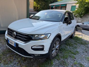 Volkswagen T-Roc 1.0 benzina sinistrata