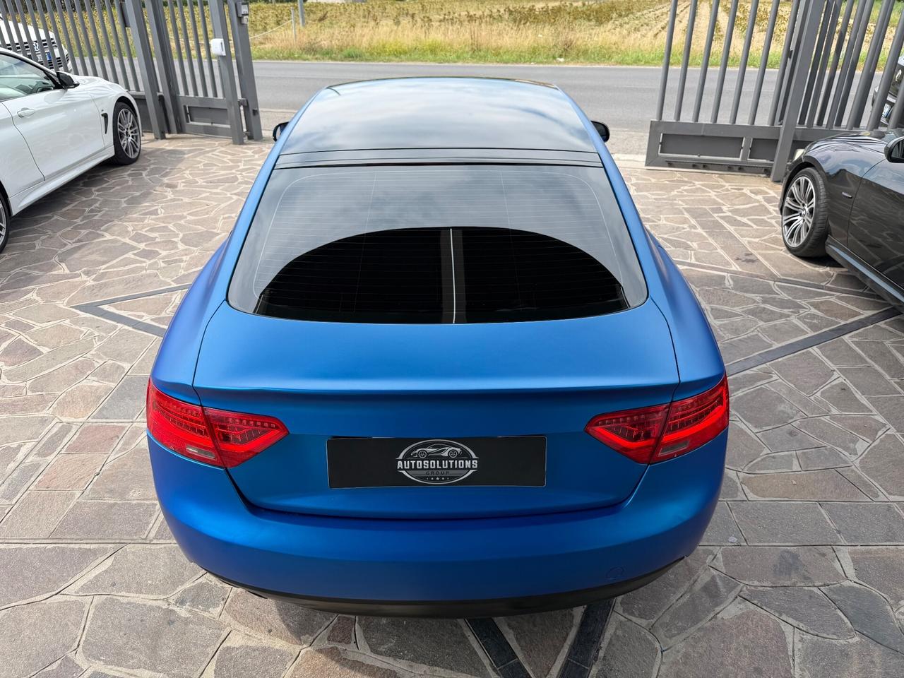 Audi A5 Sportback 2.0 tdi 177cv s-tronic Wraping Blu Opaco