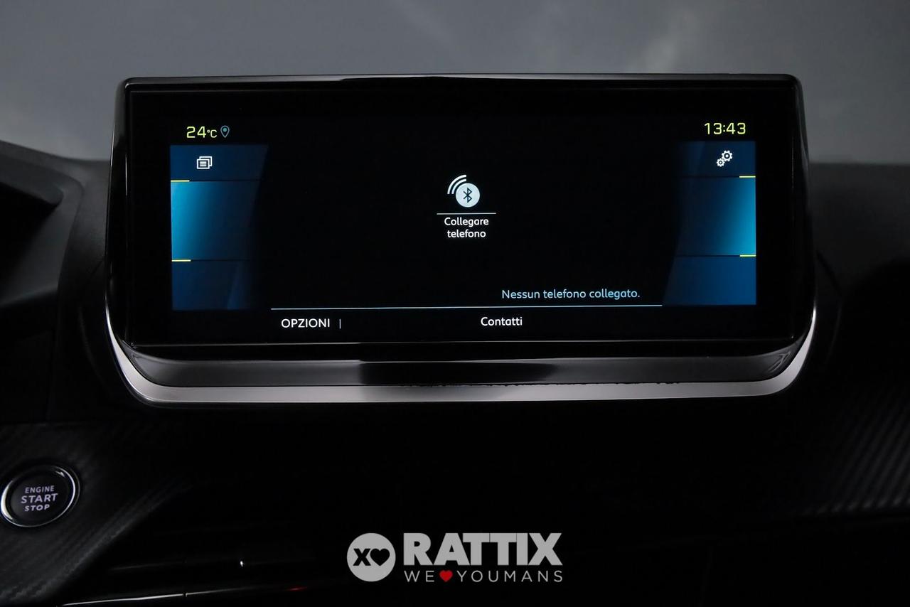 Peugeot e-208 motore elettrico 100kW Allure Pack