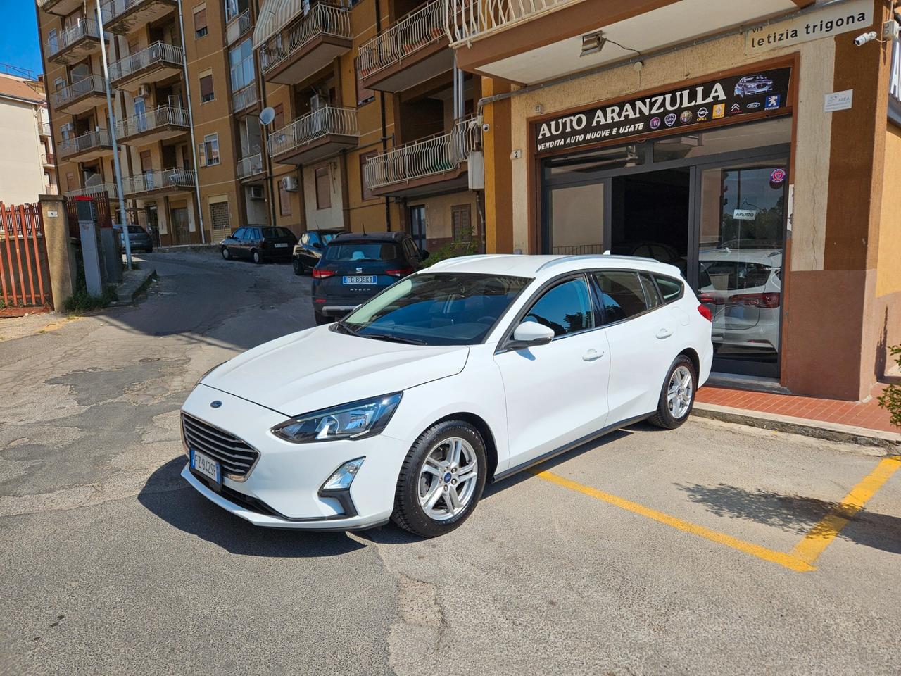FORD FOCUS SW 1500 ECOBLUE 120 CV KM CERTIFICATI