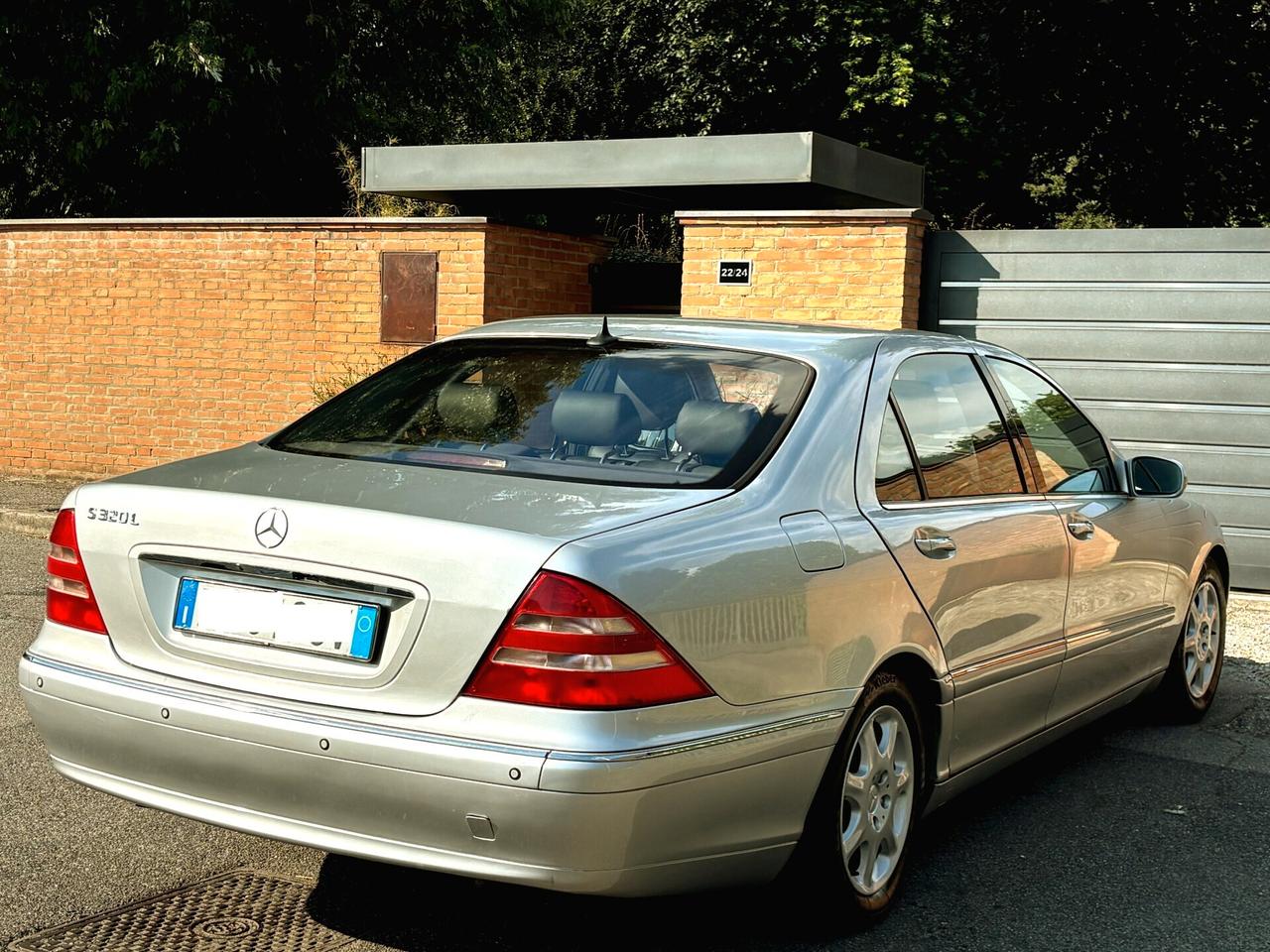 MERCEDES S320(benz) LUNGA-iscritta ASI-FULL