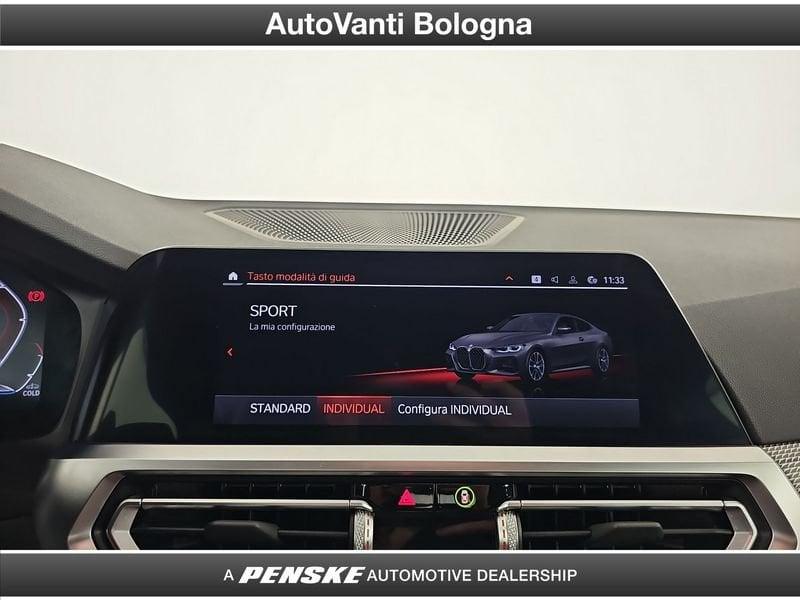 BMW Serie 4 420d Coupe mhev 48V Msport auto