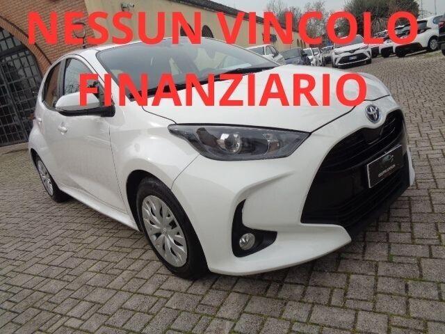 Toyota Yaris 1.5 Hybrid 5 porte Active NESSUN VINCOLO DI FINANZIAMENTO