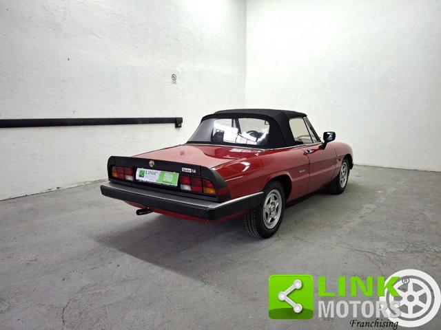 ALFA ROMEO Spider 1.6 ISCRITTA ASI