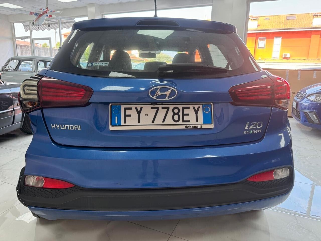 Hyundai i20 1.2 5 porte Econext Connectline - Danneggiata