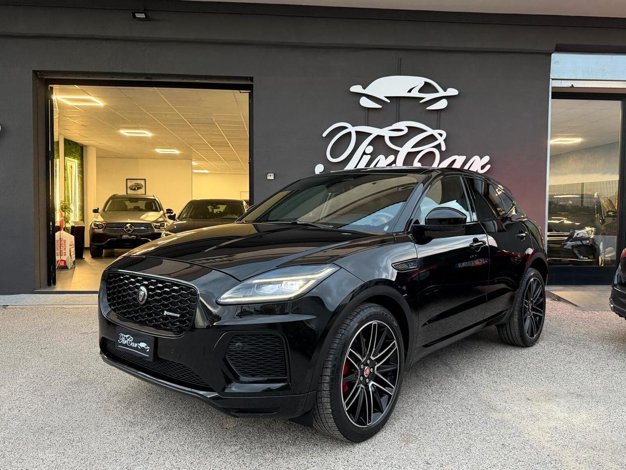 JAGUAR E-PACE 2.0D AWD R-DYNAMIC BLACK MHEV 204CV TETTO PELLE NAVI ANNO 2022