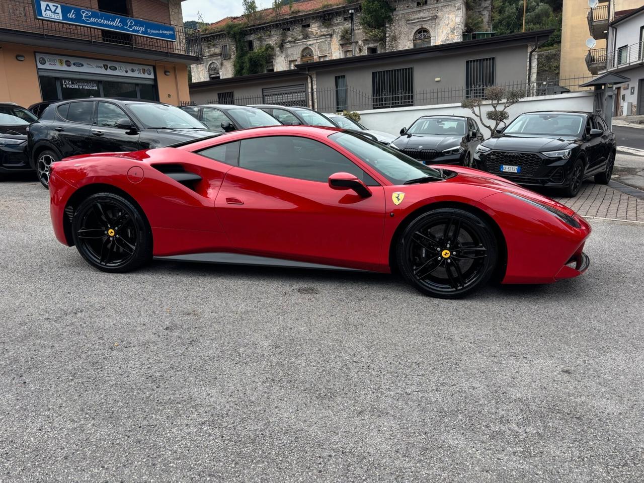 Ferrari 488 GTB ROSSO CORSA PERLA -FULL- CARBONIO TOTALE