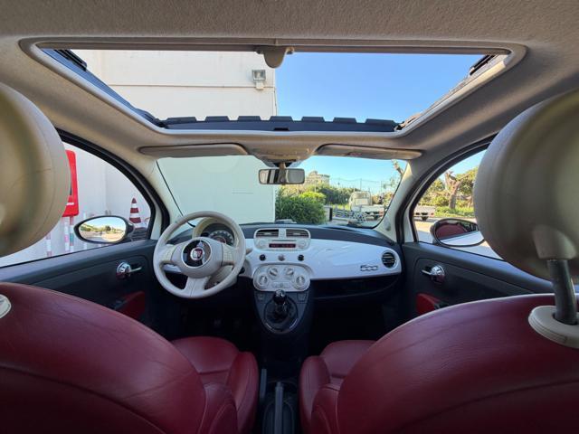 FIAT 500 TWIN AIR TURBO LOUNGE+PELLE FRAU+TETTO APR