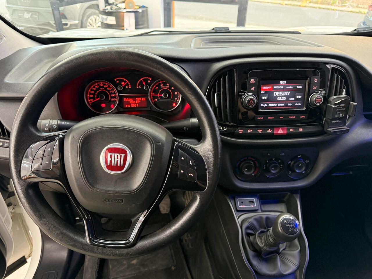 Fiat Doblo Doblò 1.6 MJT 120CV PC-TN Cargo Lamierato SX 3 Posti