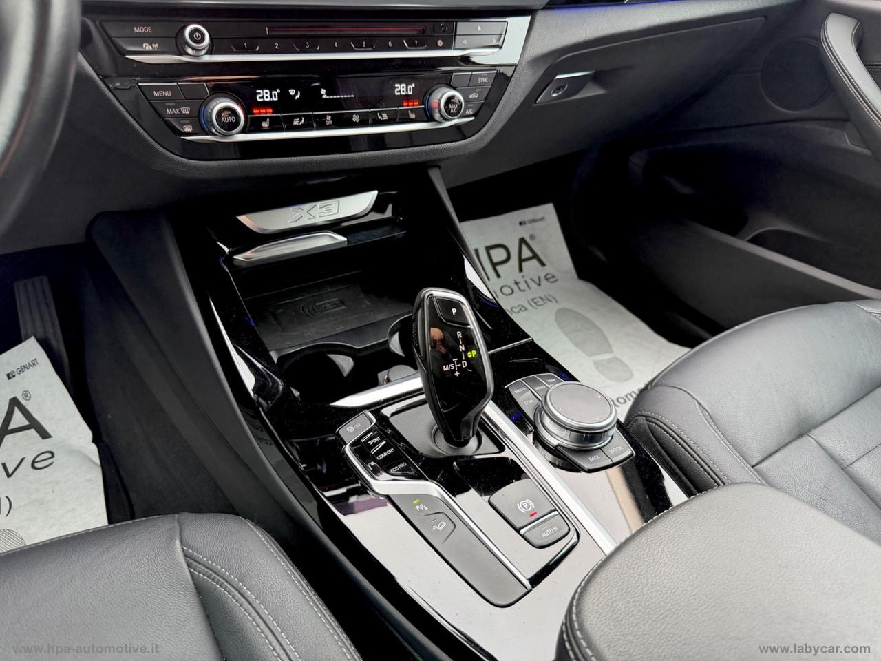 BMW X3 xDrive20d Luxury NAVI PELLE LED CERCHI 19