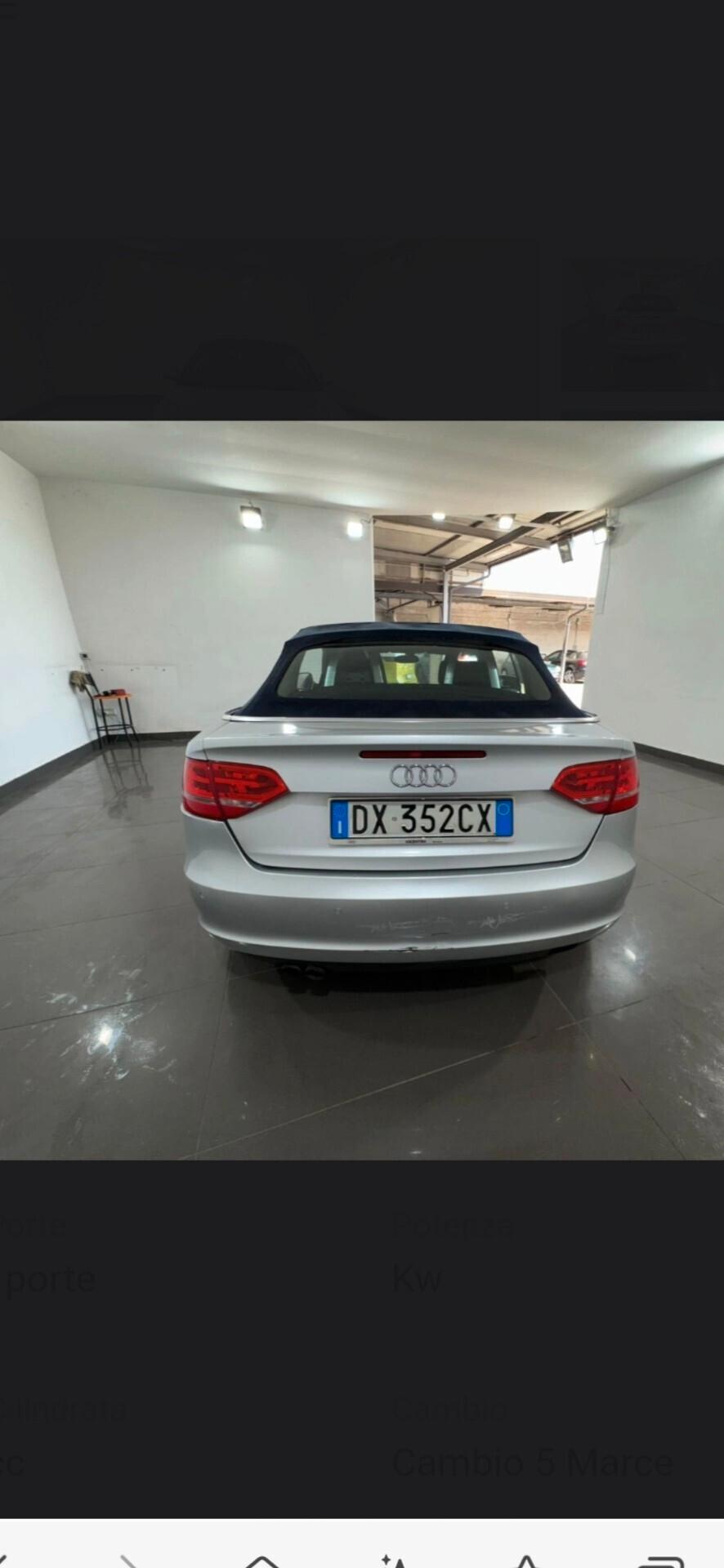 Audi A3 Cabrio 2.0 TDI F.AP. Attraction