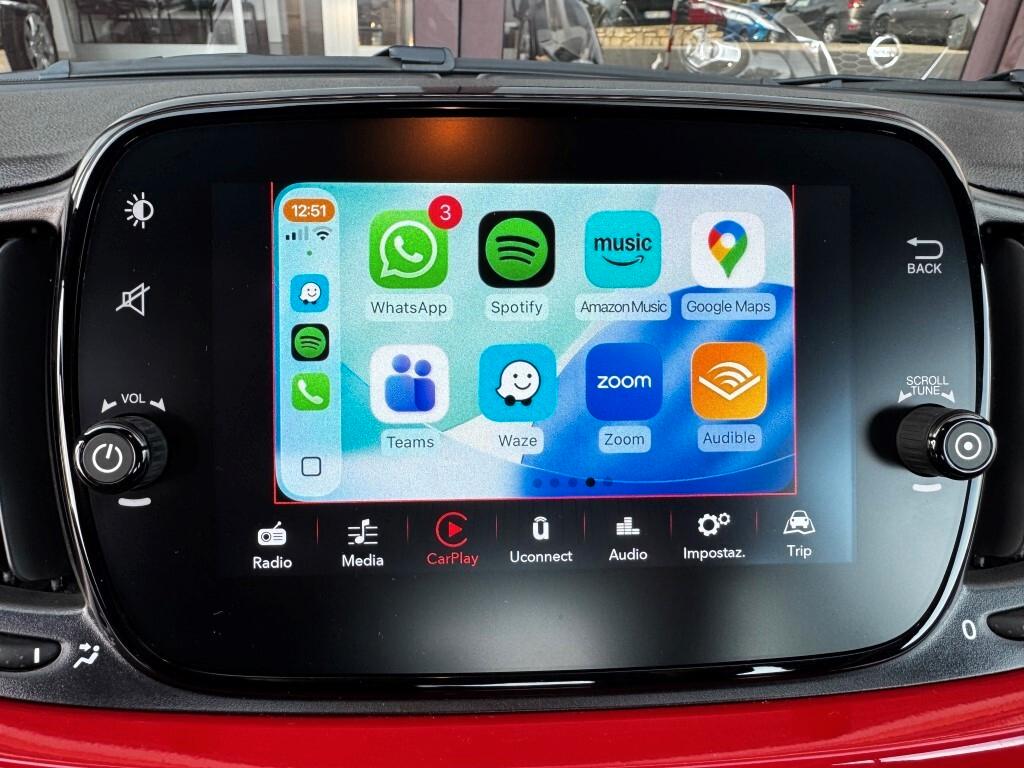 Fiat 500 C 1.0 Hybrid Red