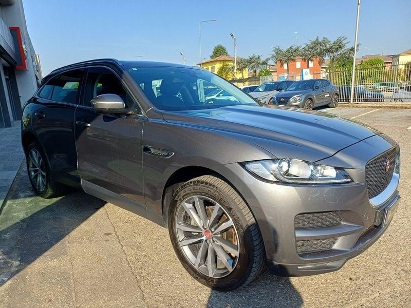 Jaguar F-Pace F-Pace 2.0d awd 180cv auto R 20" KM CERTIFICATI