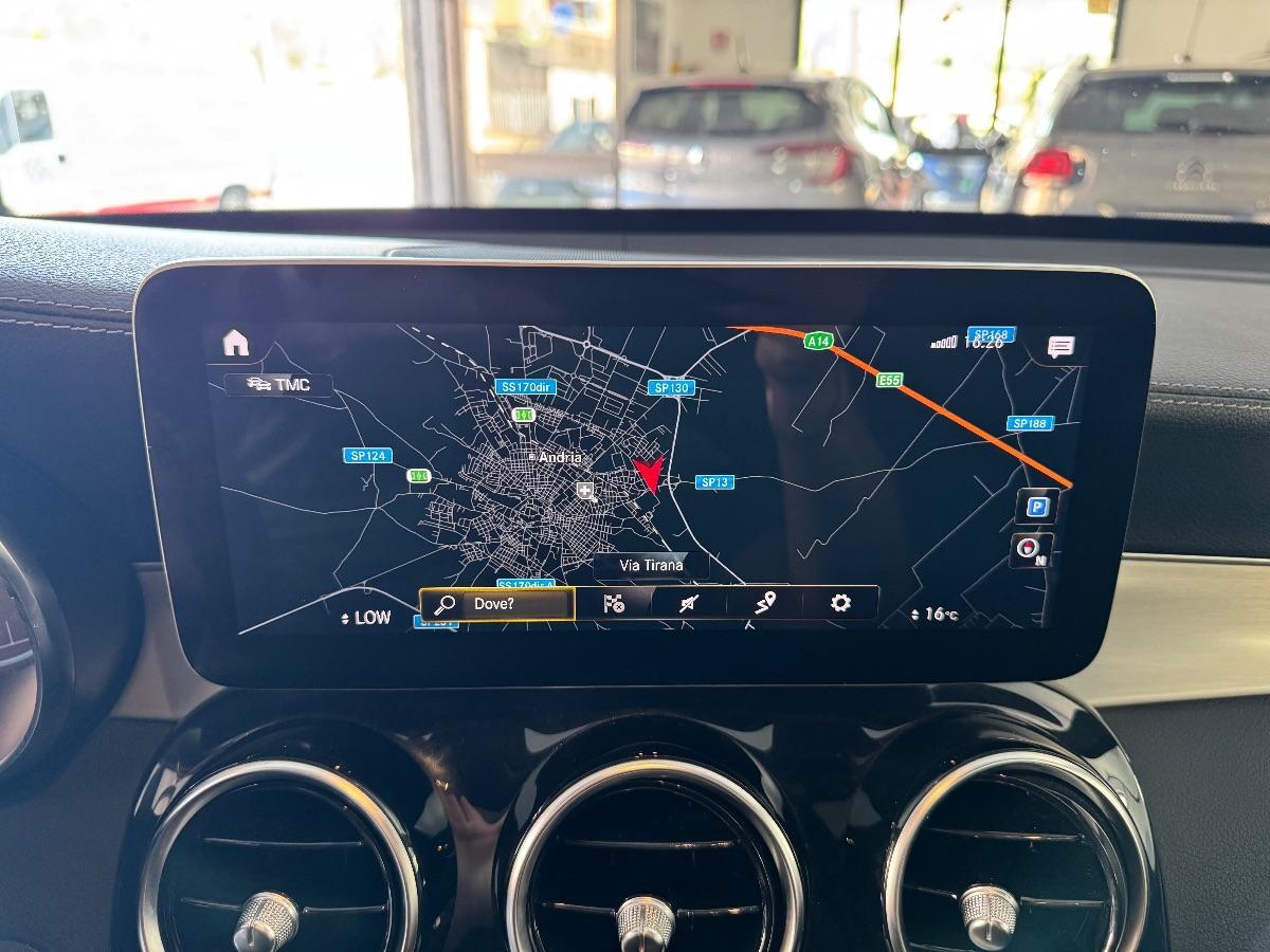 MERCEDES GLC 220 d 4Matic CoupÃ© Premium Plus AMG UNICO PROP/ TETTO/ VIRTUAL