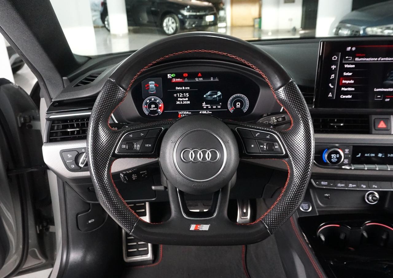 Audi A5 SPB 40 TDI quattro S tronic S line edition Identity Black
