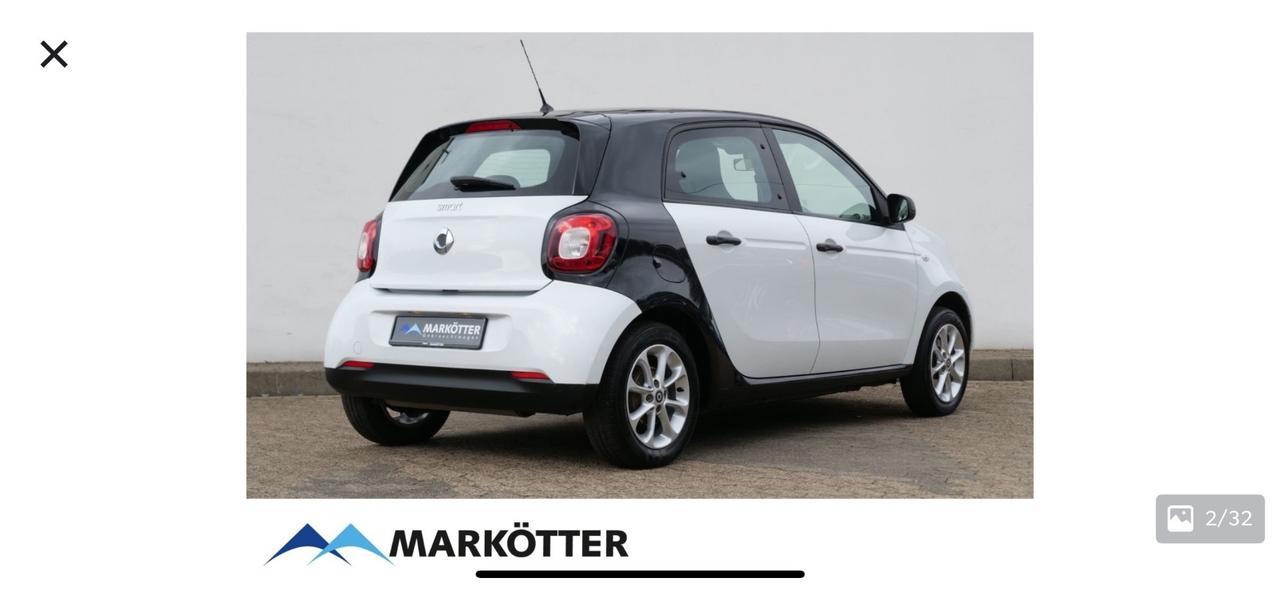 Smart ForFour 70 1.0 Passion Automatica